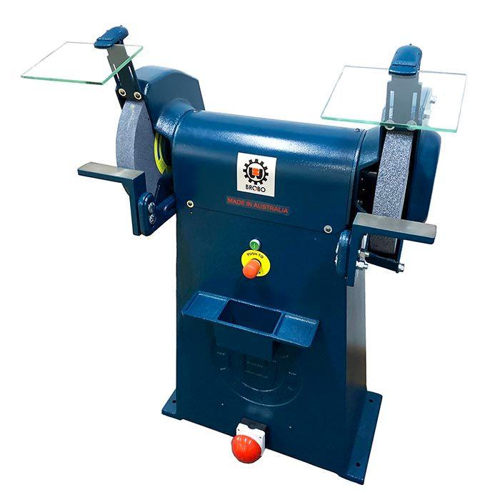 Brobo Heavy Duty Pedestal Grinder PG350 IndustrySearch Australia